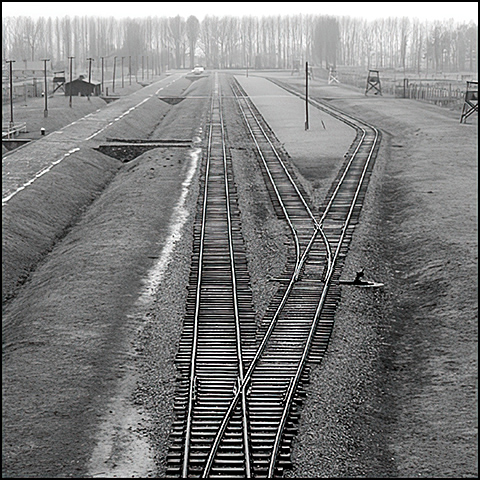 The ramp, Birkenau